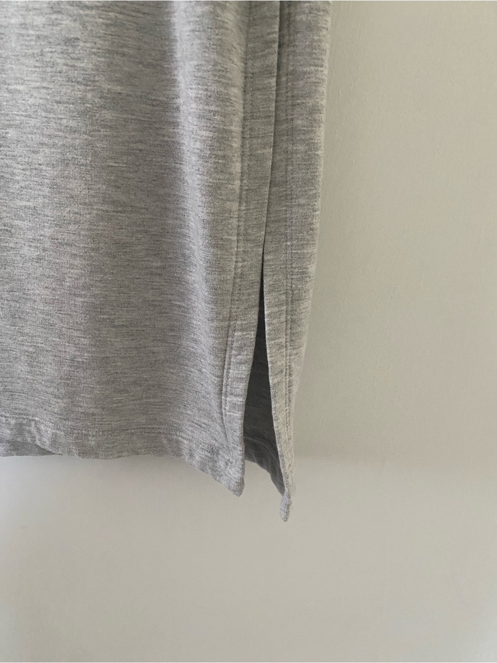 Lululemon Bound to Bliss Skirt Light Gray Drawstring Sweat Skirt Size 6 - Picture 5 of 11